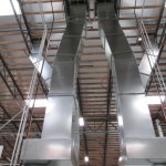 Industrial Spray Booth Duct Work